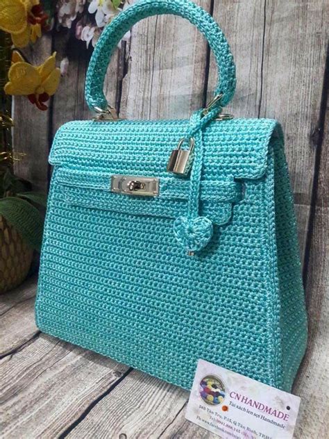 How to Crochet Hermes Birkin Bag Part 1 